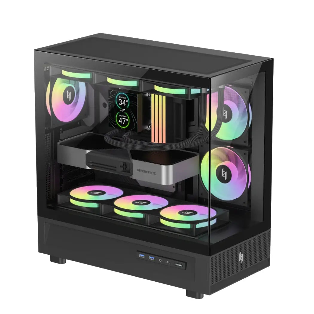 Gamemax | Case | NEX C51 BK | ATX/BTF | Black