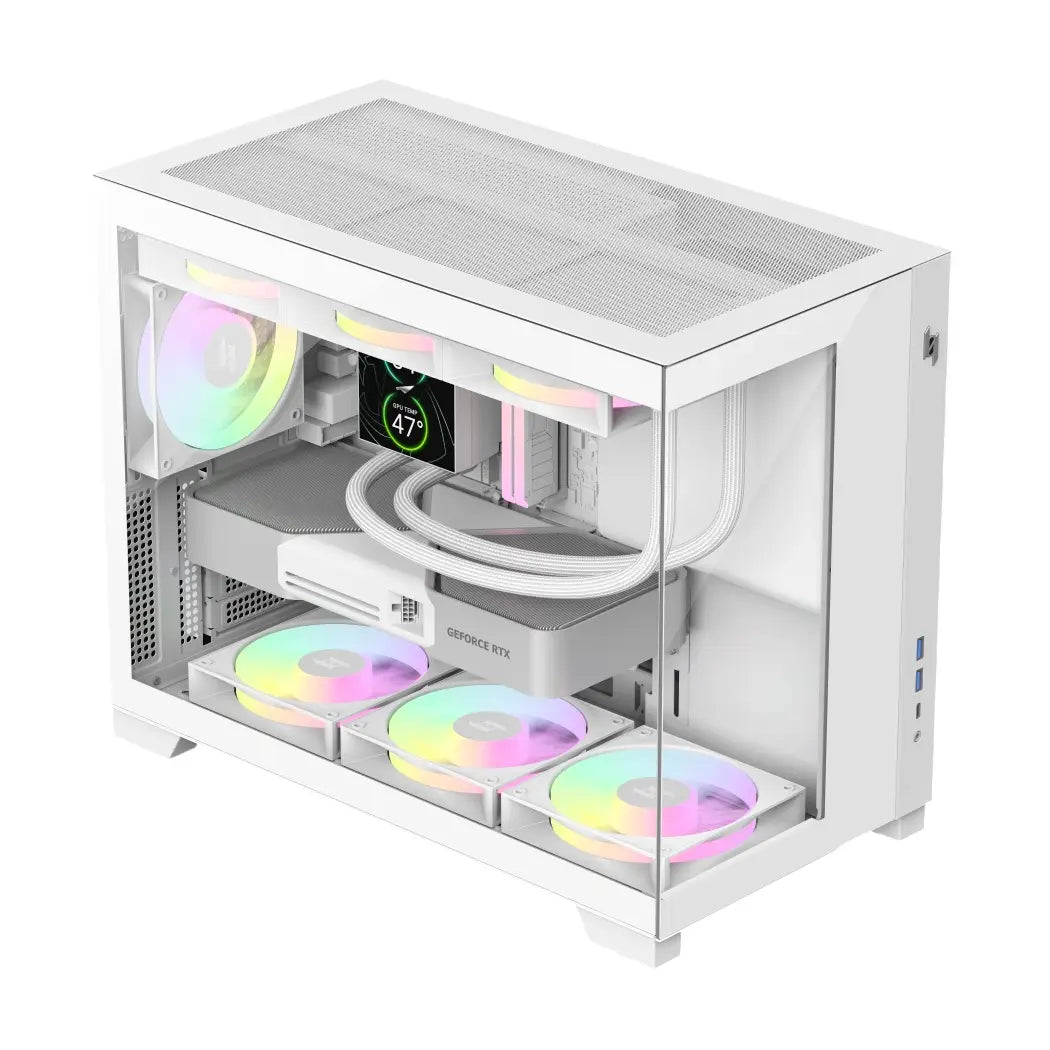 Gamemax | Case | NEX C33 WH | MATX/BTF | White
