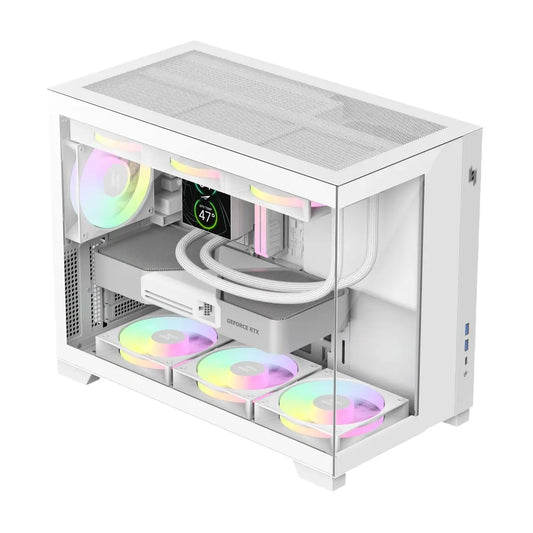 Gamemax | Case | NEX C33 WH | MATX/BTF | White
