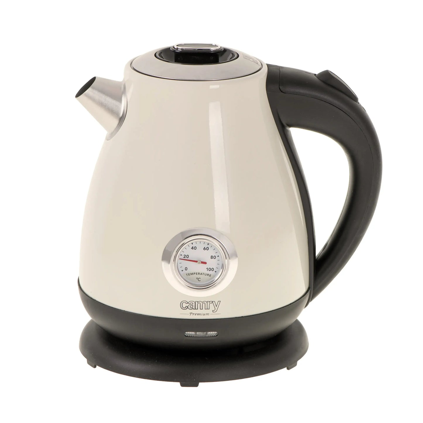 Camry | Kettle | CR 1344 | 2200 W | 1.7 L | Stainless steel | Cream