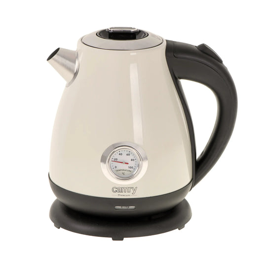 Camry | Kettle | CR 1344 | 2200 W | 1.7 L | Stainless steel | Cream