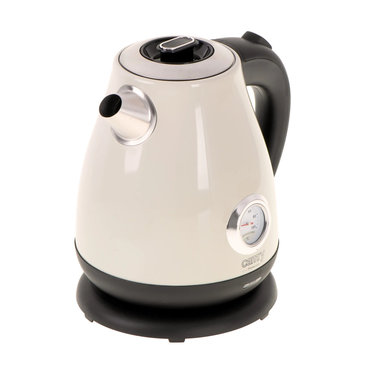 Camry | Kettle | CR 1344 | 2200 W | 1.7 L | Stainless steel | Cream