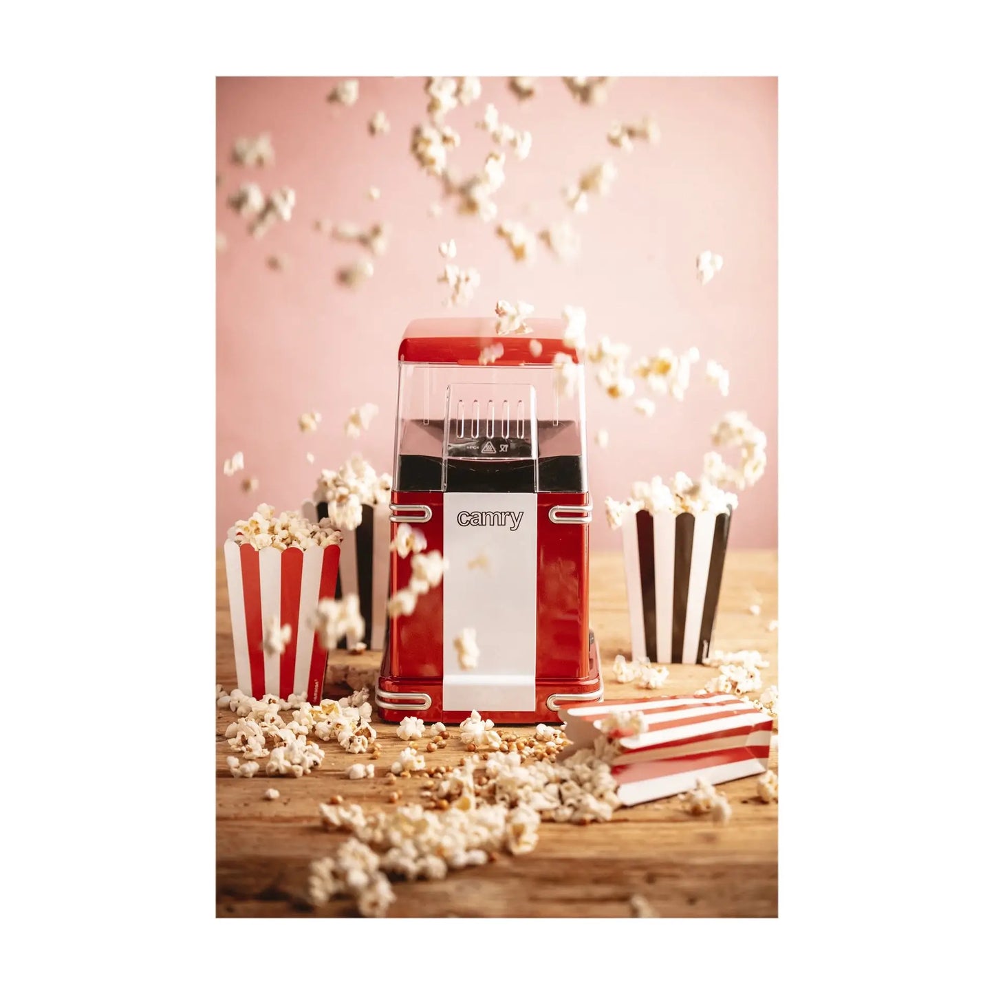 Camry | Popcorn maker | CR 4480 | 1 W | Red