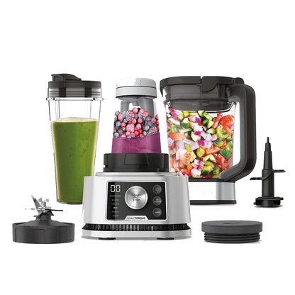 NINJA | Foodi Power Nutri 3-in-1 Blender | CB350EU | 1200 W | 2.1 L | Silver/Black