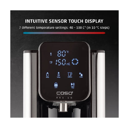 Caso | HW 666 Inox | Turbo hot water dispenser | 2.6 kW | 2.7L | Stainless steel / Black