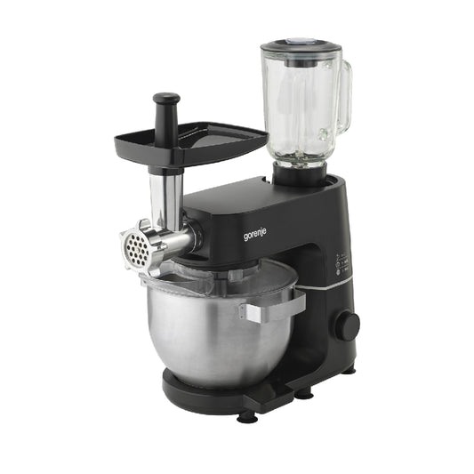 Gorenje | MMC1000SCB | Kitchen machine | 1000W | 6L | 12 speeds | Black / Silver