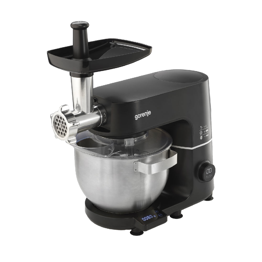 Gorenje | MMC1000SCB | Kitchen machine | 1000W | 6L | 12 speeds | Black / Silver