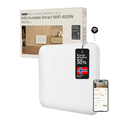 Mill | PA400WIFI4 | Panel Heater | 400W | WiFi | IPX4 | White