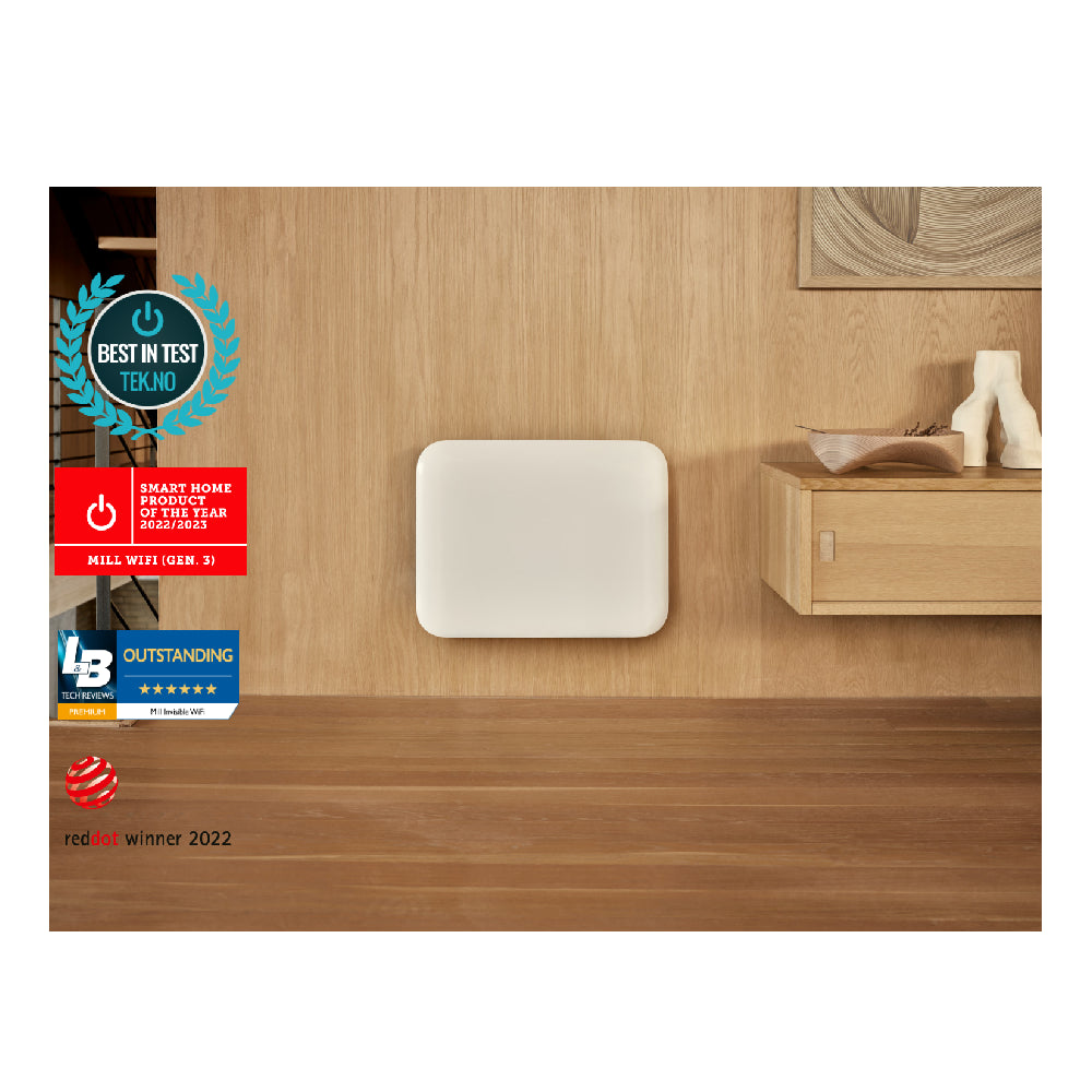 Mill | PA400WIFI4 | Panel Heater | 400W | WiFi | IPX4 | White