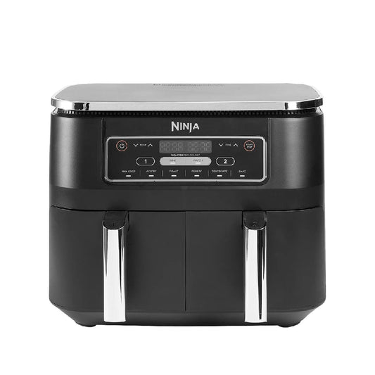 Ninja | AF300EU | Air Fryer | 2400W | 7.6L | DualZone | 6 programs | Black