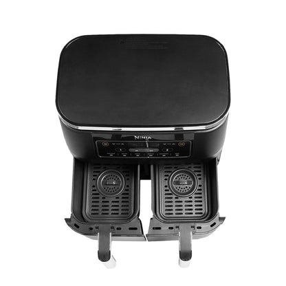Ninja | AF300EU | Air Fryer | 2400W | 7.6L | DualZone | 6 programs | Black