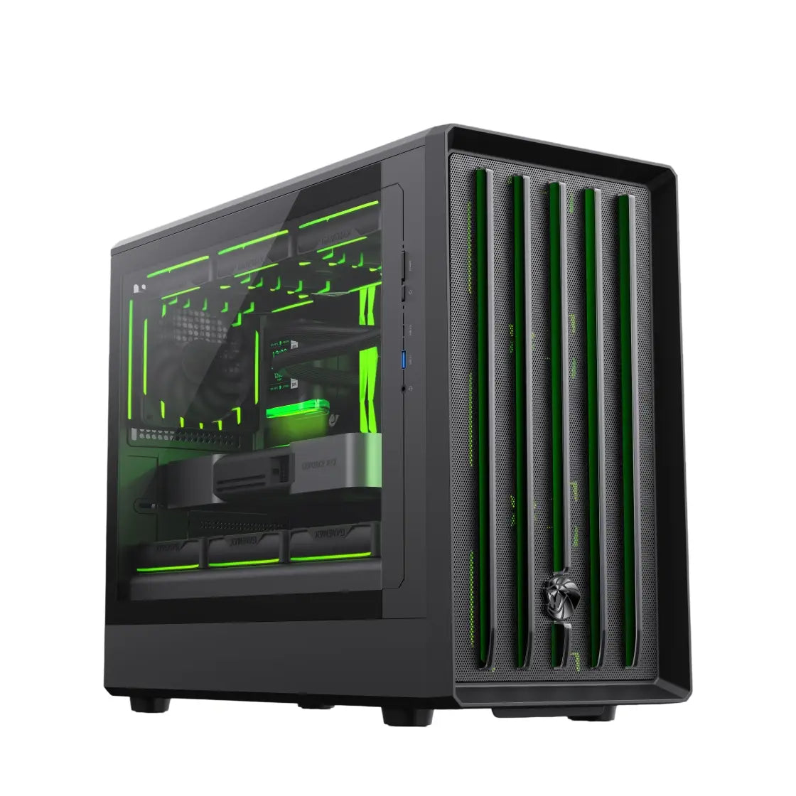 Gamemax | Case | CLAW 360 BK | M-ATX | Black