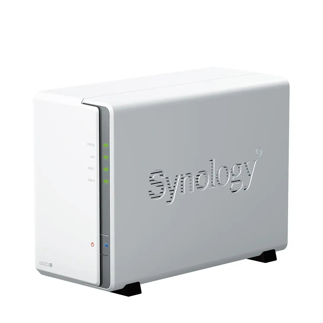 Synology | Tower NAS | DS223j | RTD1619B | Realtek | 1 GB | DDR4