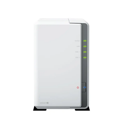 Synology | Tower NAS | DS223j | RTD1619B | Realtek | 1 GB | DDR4