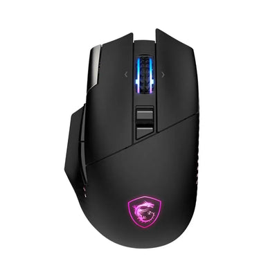 MSI | Mouse | VERSA PRO | Optical | Wireless | Wired | 26000 dpi | Black