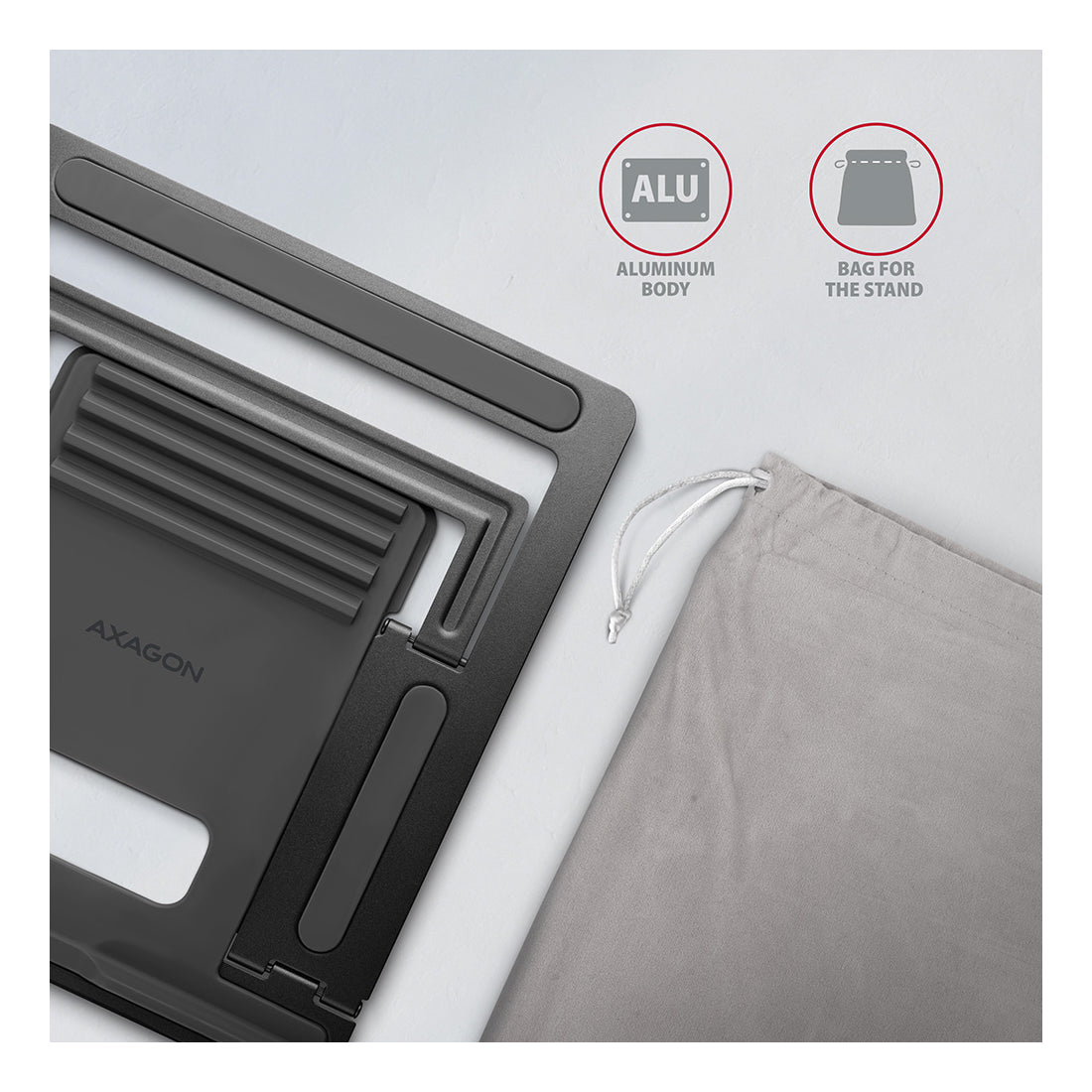AXAGON | Laptop Stands | STND-L | Black