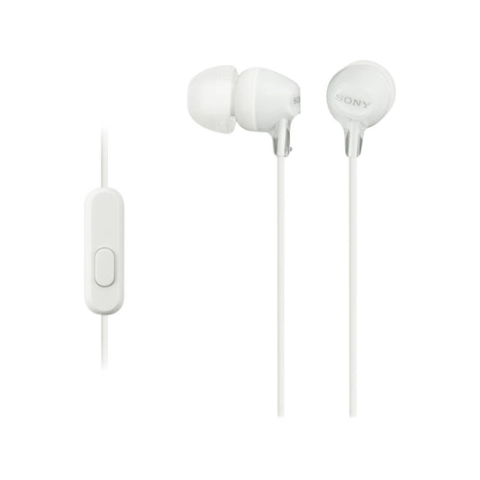 Sony | Earphones | EX15AP | In-Ear | Wired | White