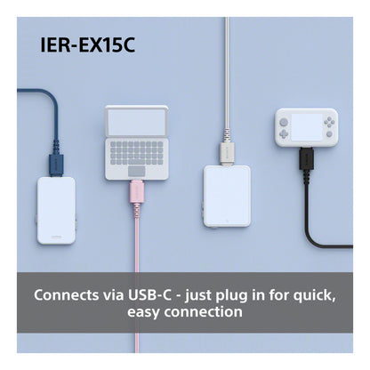 Sony | Earphones | IER-EX15C | In-Ear | USB-C