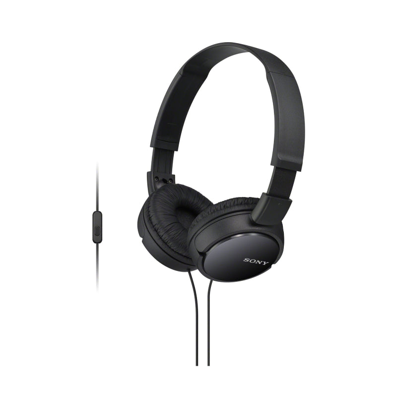Sony | Headphones | ZX110AP | Full Size | Wired | Black