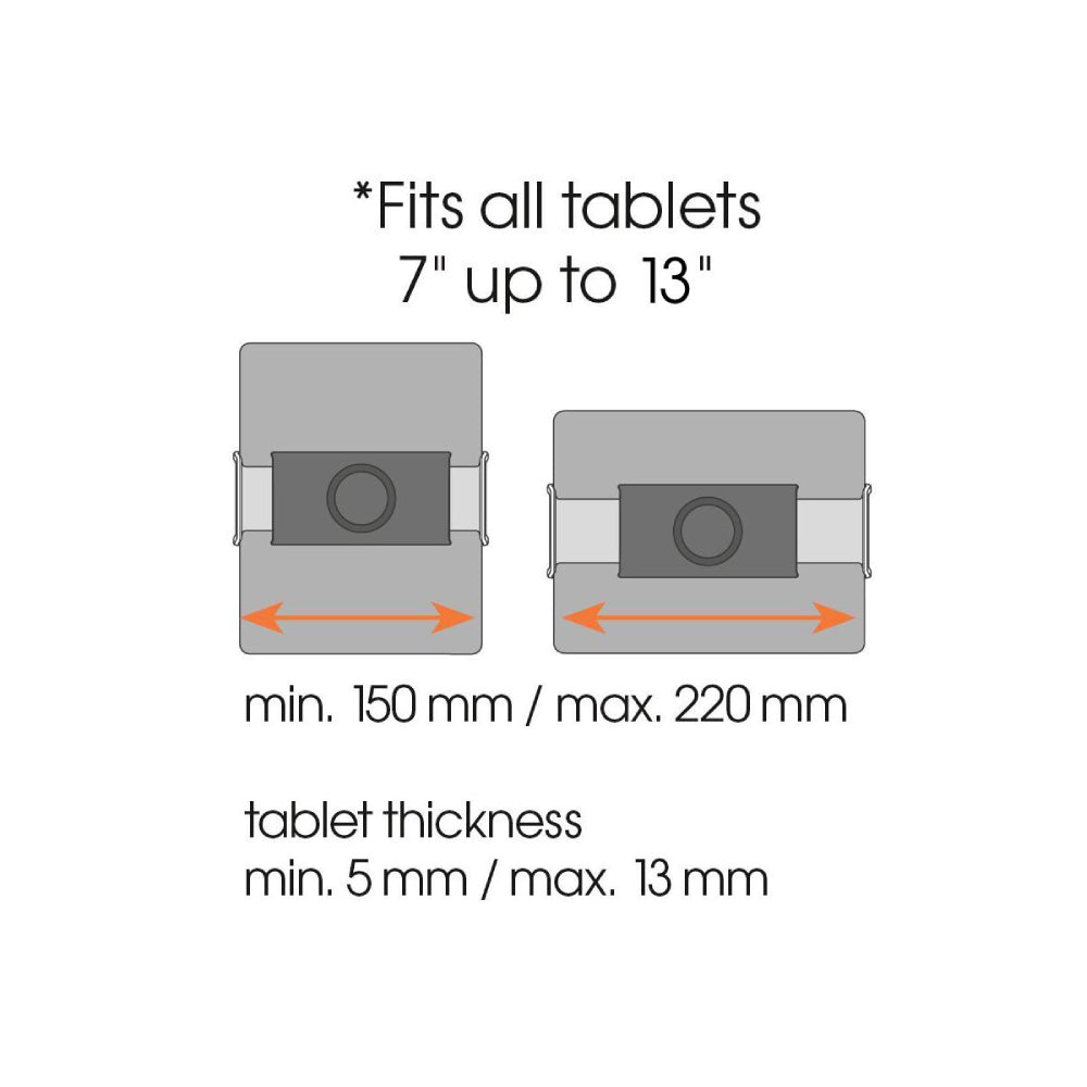 Vogels | Tablet Mounts | TMS 1030 Tablet Flex Pack | Silver