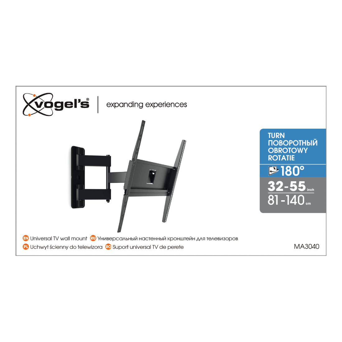 Vogels | TV Mounts | MA3040-A1 | Full Motion | Black