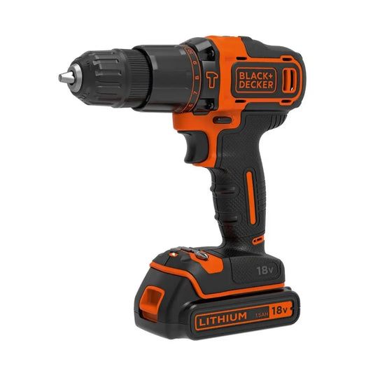 BLACK & DECKER | Impact driver-drill | BDCHD18-QW | 18 V | 1.5 Ah | Li-Ion