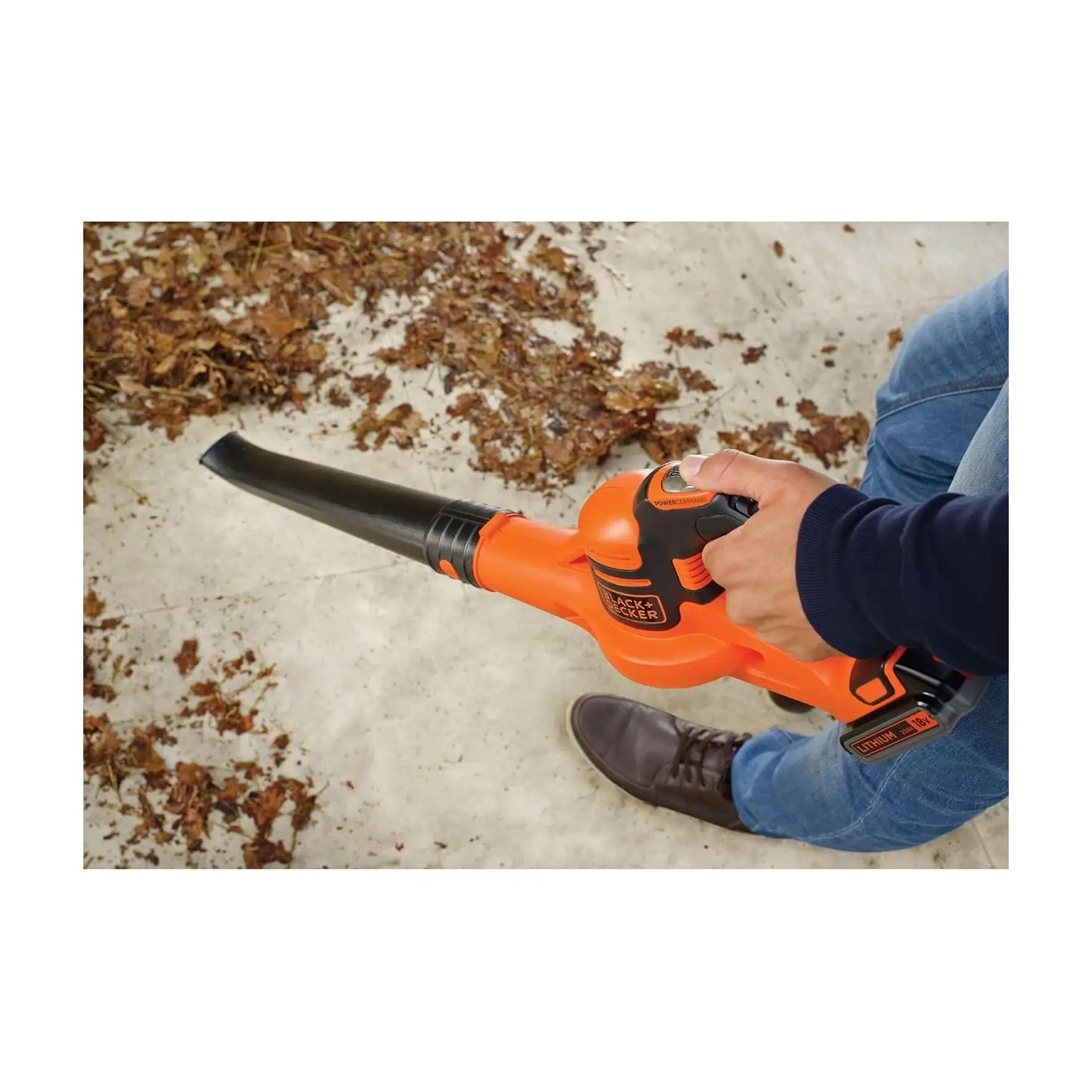 BLACK & DECKER | Cordless leaf blower (without battery and charger) | 18 V