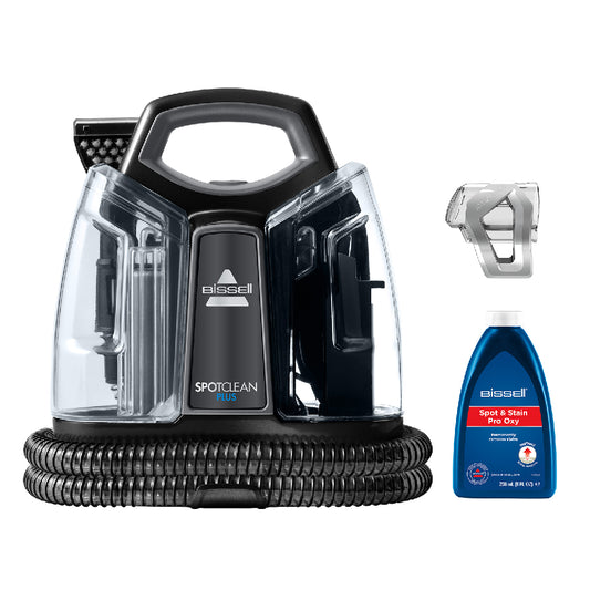 Bissell | 3724N | SpotClean Plus Cleaner | 330W | 9-12 kPa | 1.1L/0.73L | Black / Titanium