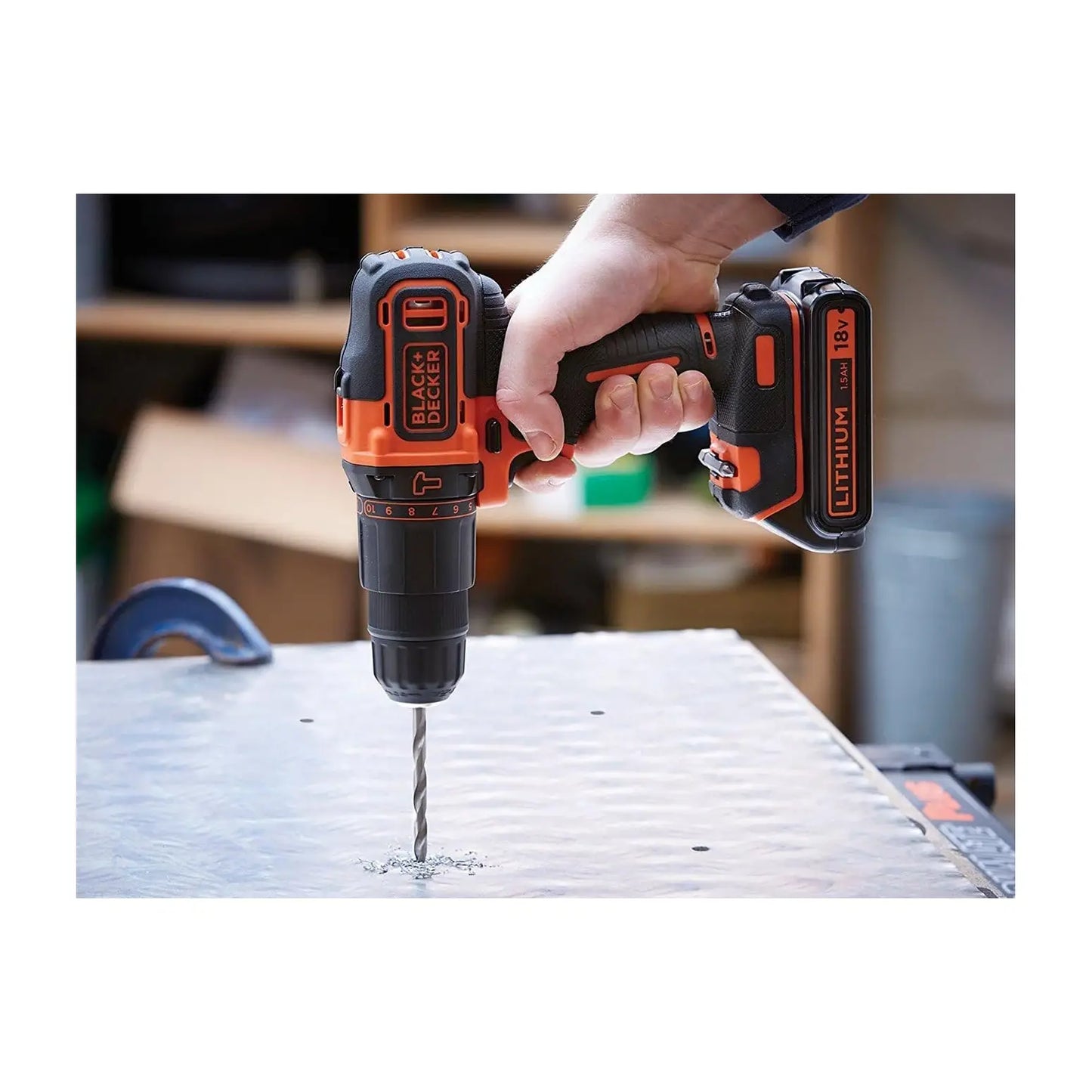 BLACK & DECKER | Impact driver-drill | BDCHD18K-QW | 18 V | 1.5 Ah | Li-Ion