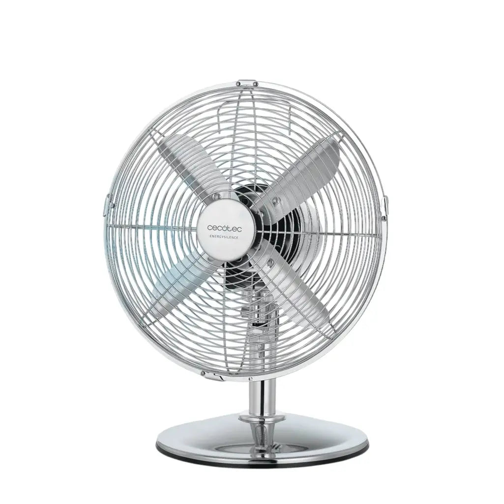 Cecotec | Cooling fan | EnergySilence 620 RetroDesk | Table-top | 40 W | Silver