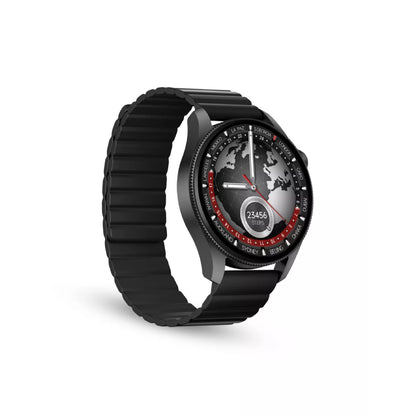 KSIX | Horizon Smartwatch | GPS | 1.43" AMOLED | Bluetooth Calls | 3 ATM | Black