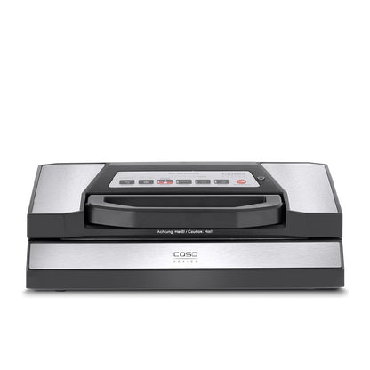 CASO Design | 01527 | Vacuum sealer | 130W | 20 L/min | Double seam | Multi-cycle | Silver / Black