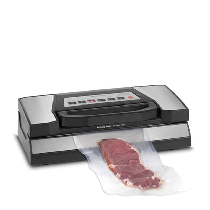 CASO Design | 01527 | Vacuum sealer | 130W | 20 L/min | Double seam | Multi-cycle | Silver / Black