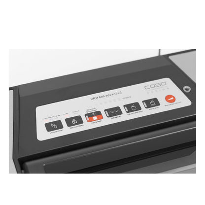 CASO Design | 01527 | Vacuum sealer | 130W | 20 L/min | Double seam | Multi-cycle | Silver / Black