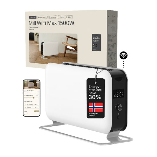 Mill | CO1500MAXWIFI3 | Convection Heater | 1500W | WiFi | IPX4 | White