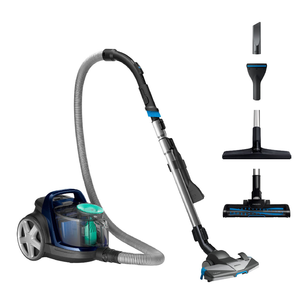 Philips | FC9556/09 | Vacuum cleaner | 900W | 1.5L | HEPA 13 | Turbo brush | Blue