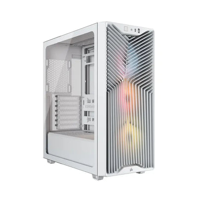 Corsair | PC Case | 3200D RS ARGB | Mid-Tower | White