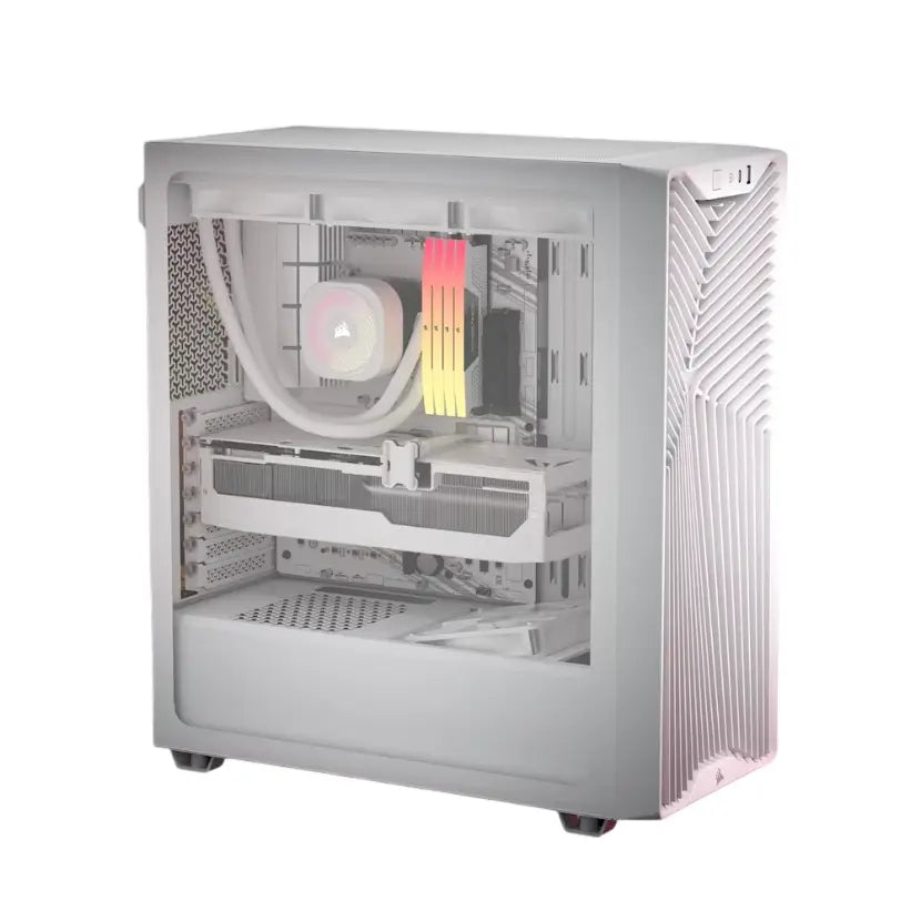 Corsair | PC Case | 3200D RS | Mid-Tower | White