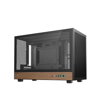 Deepcool | Case | CH260 Wood | Micro Tower | Black