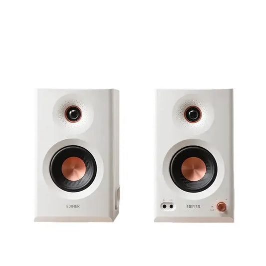 Edifier | Enceintes de monitoring de studio actives tri-amplifiées | MR5 | 110 W | Sans fil | 101 dB | Blanc