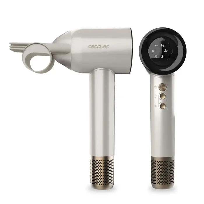 Cecotec | Hair dryer | DryGlam Waves Champagne | 1600 W | Champagne