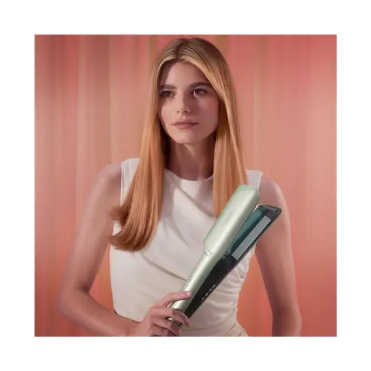 Cecotec | Straightener/hair dryer | Air Lisse Champagne | Gold | White