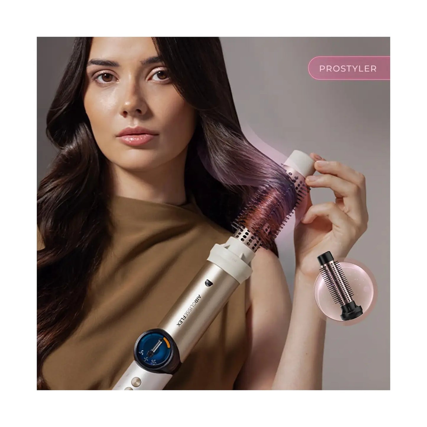 Cecotec | Hair dryer/hair styler | AirGlam 14in1 Flex | 1400 W | Black