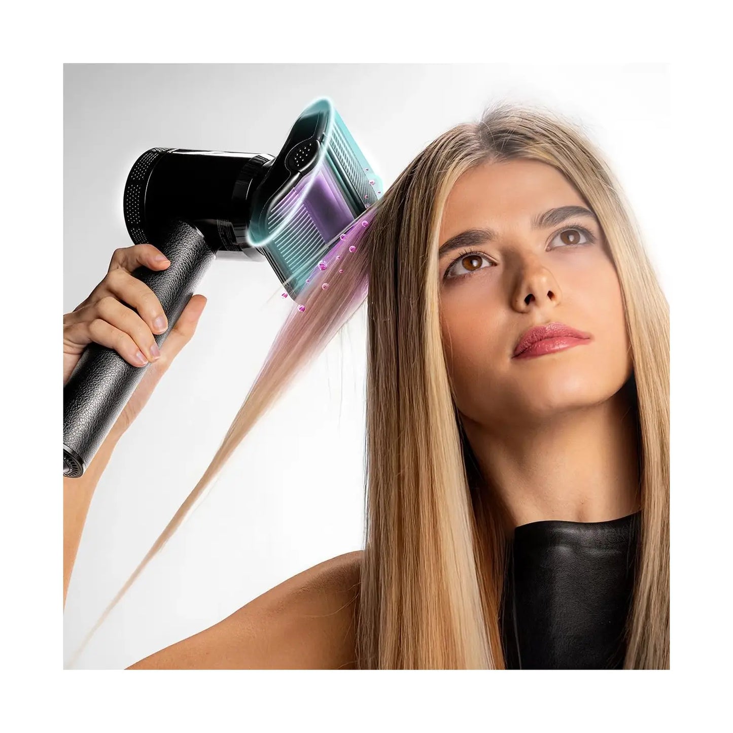 Cecotec | Hair Dryer | DryGlam Waves i-Sensor Pro | 1600 W | Black