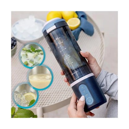 Cecotec | Blender | Power Titanium Shake2Go | Portable | 180 W | 0.6 L | Lagoon
