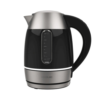 Cecotec | Kettle | Thermosense 400 VisionLight | 1.7 L | Black | Silver