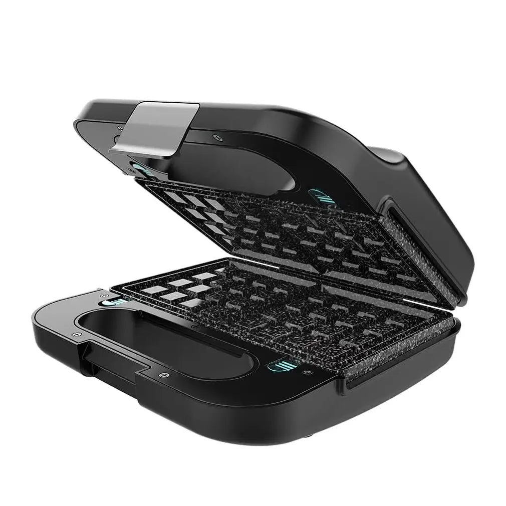 Cecotec | Sandwich Maker | Rock’nToast 4in1 | 1000 W | Black