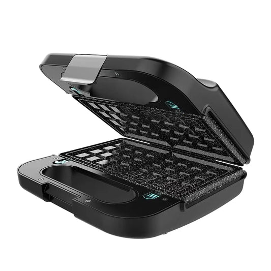 Cecotec | Sandwich Maker | Rock’nToast 4in1 | 1000 W | Black