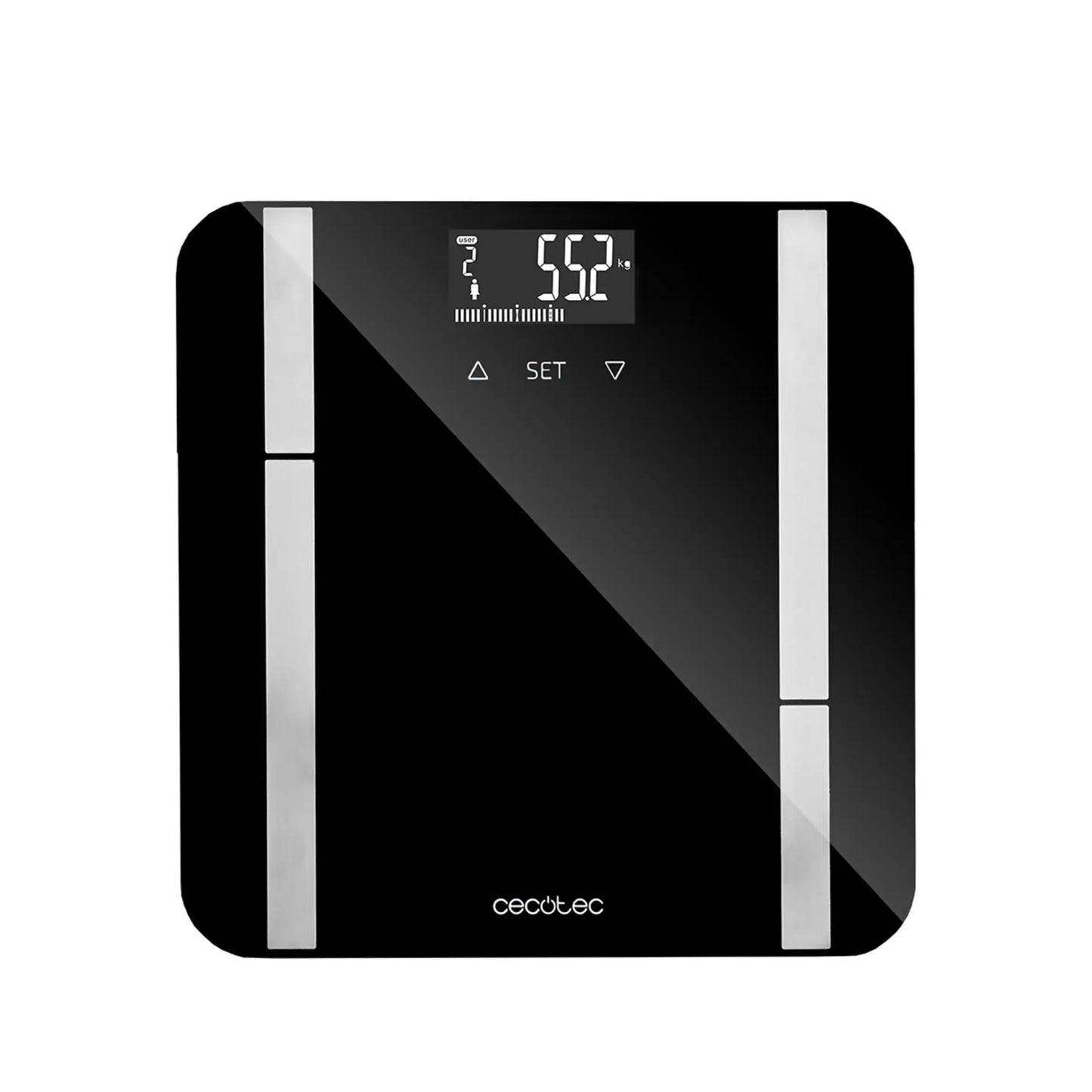 Cecotec | Smart Bathroom Scale | Surface Precision 9450 Full Healthy | Black
