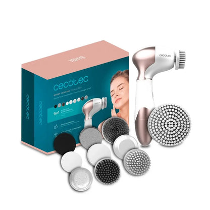 Cecotec | Facial cleansing brush | TotalClean | Gold | White